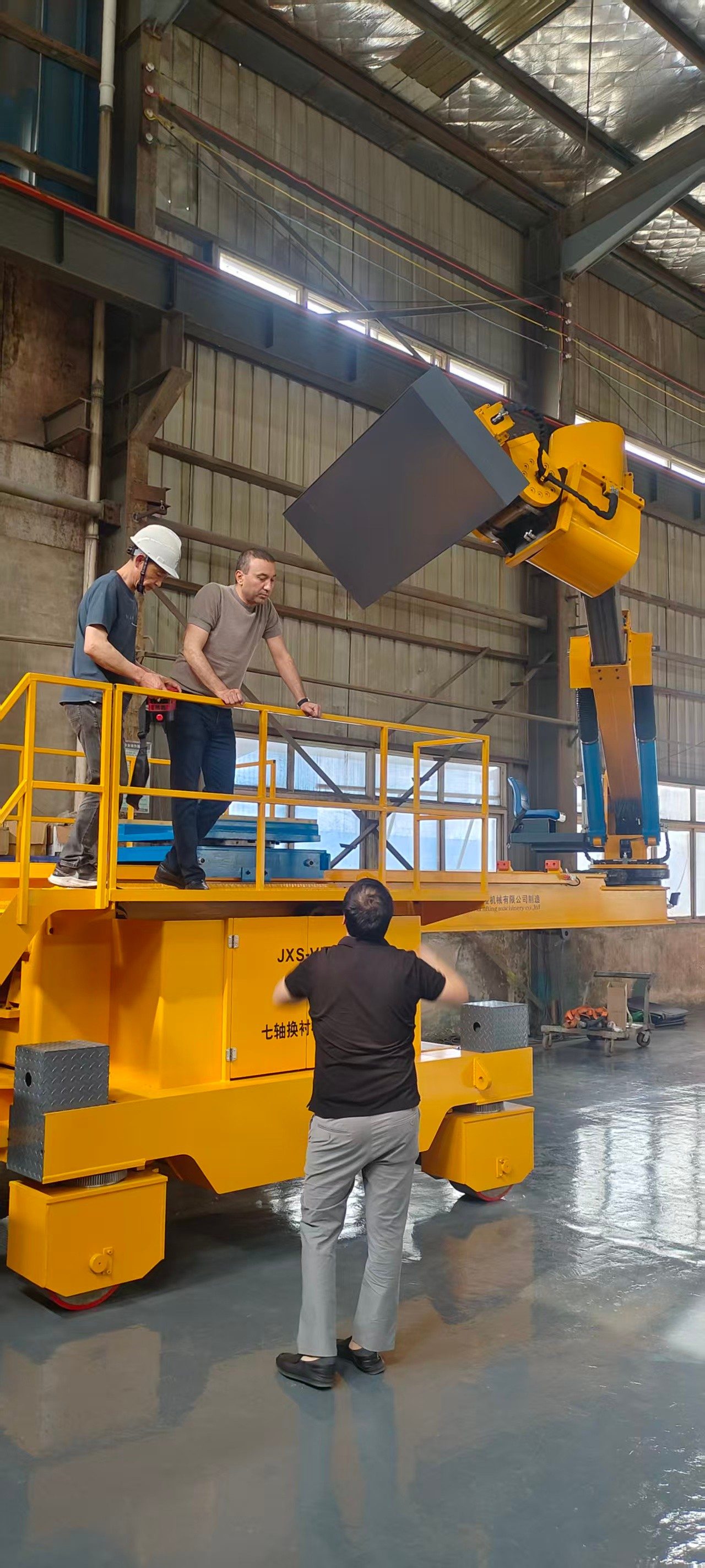 土耳其客户来场考察