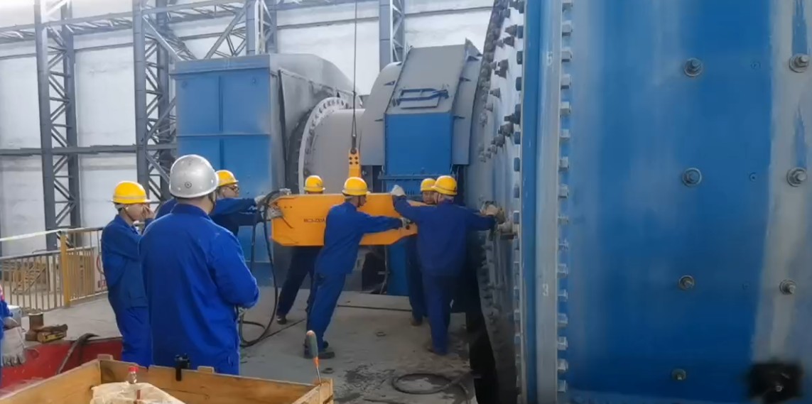 国内用户检修现场操作